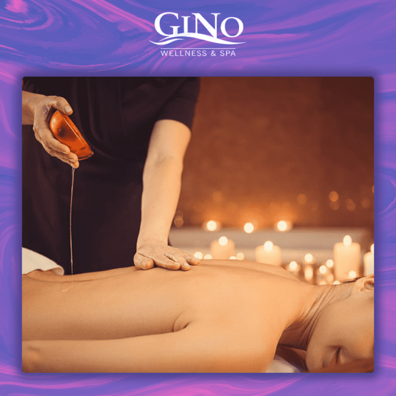 არომა მასაჟი ცხელი ზეთით