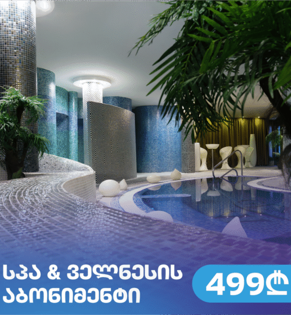 სპა და ველნესის ერთთვიანი აბონიმენტი