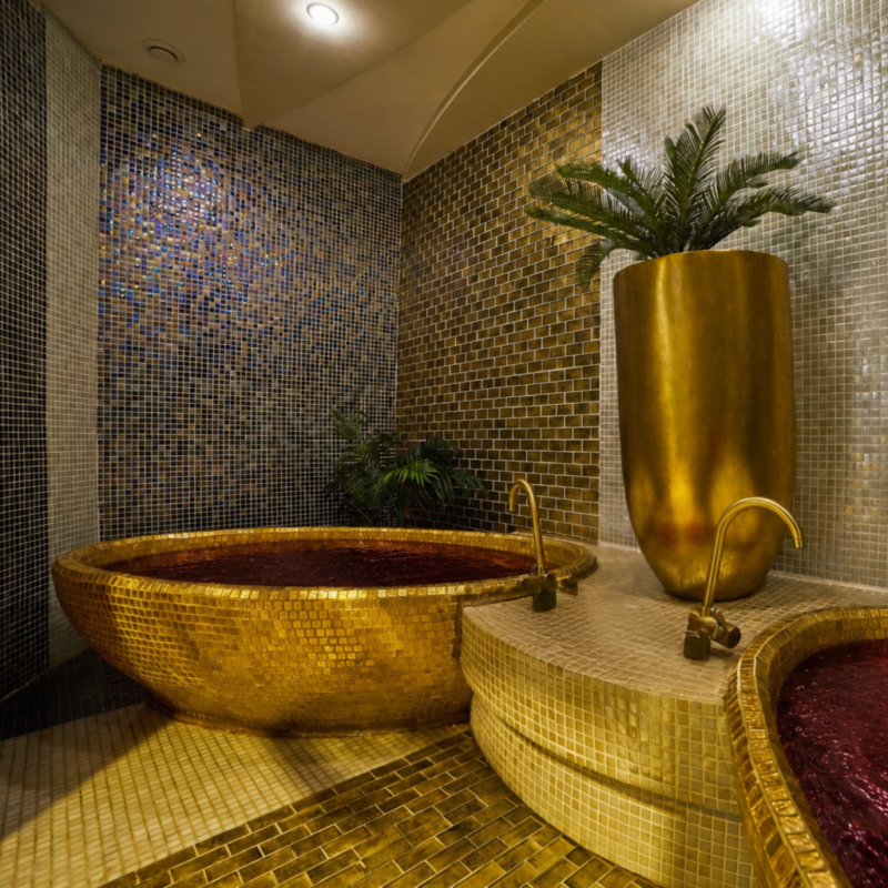 Wine bath